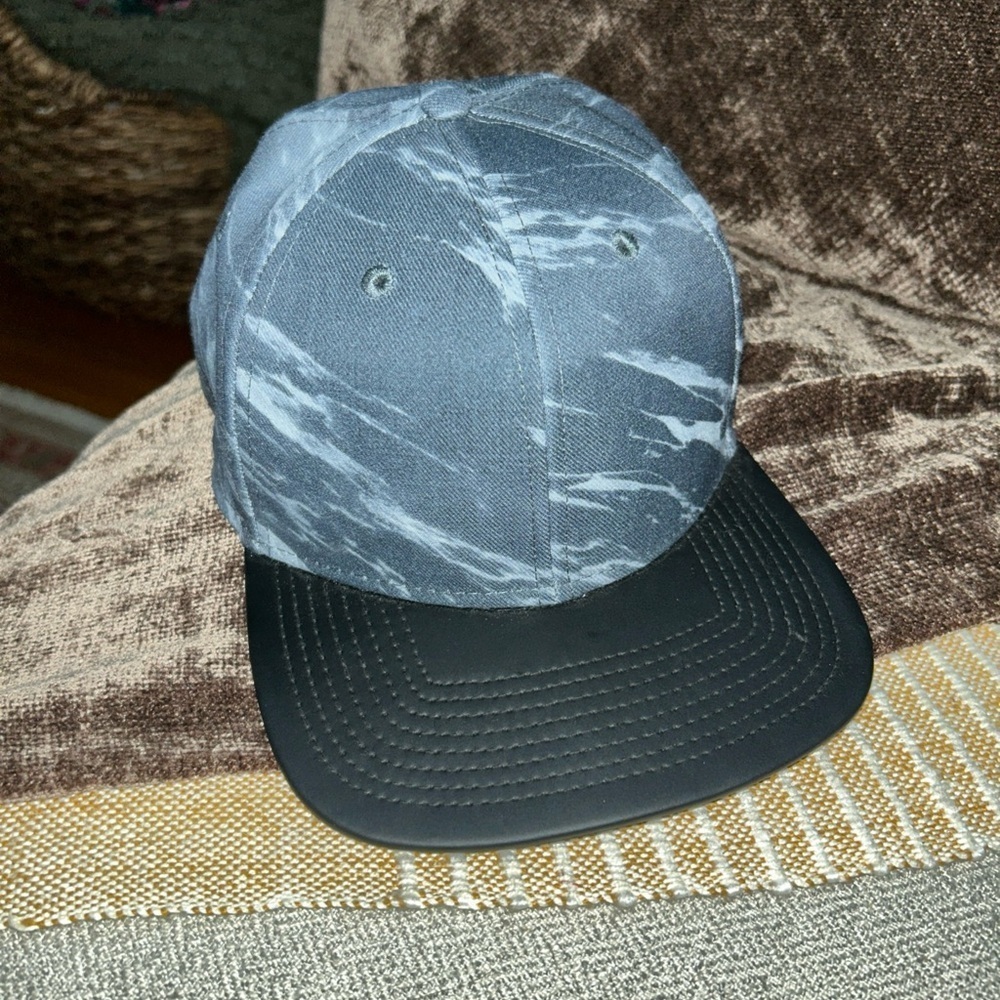 Nike Marble Pattern Blue and Black Hat